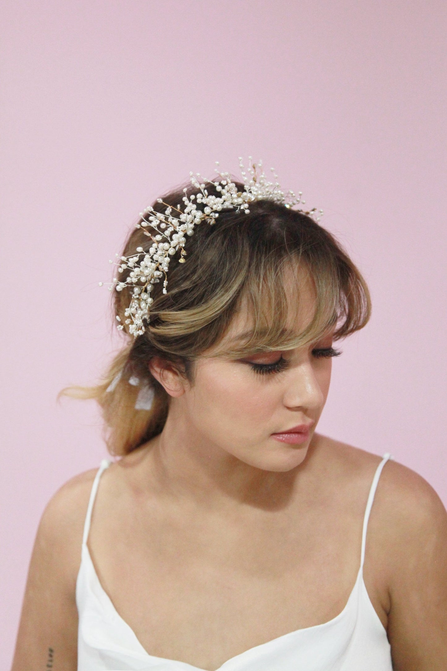 Aria Wedding Headband Tiara Soho Style