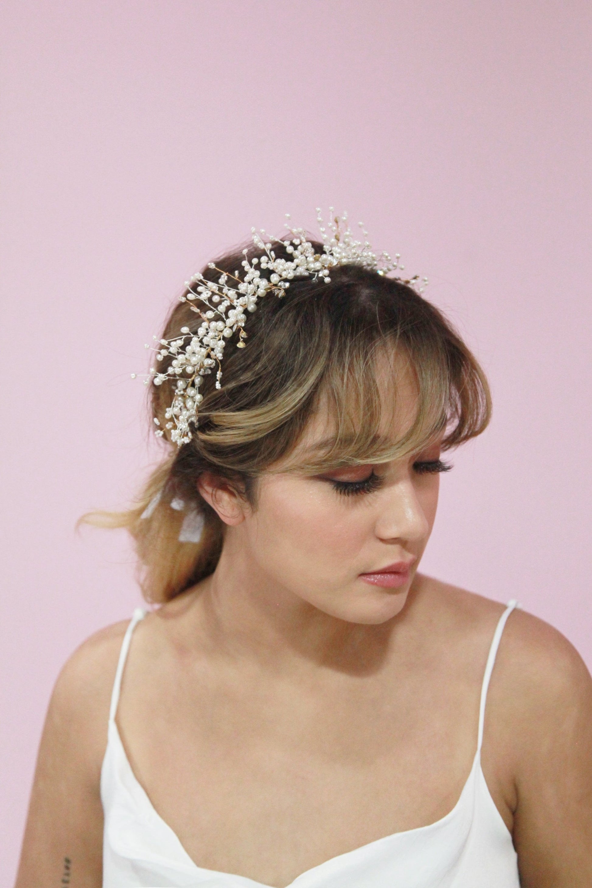 Aria Wedding Headband Tiara Soho Style