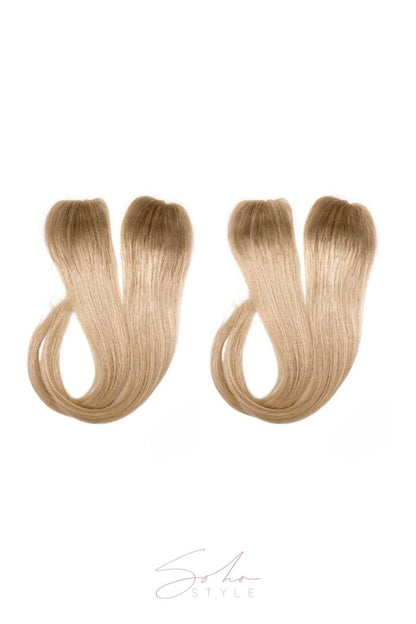 Root Two Tone Ali - 14" Human Hair Light Volume Clip-in Extension Hair Extension Soho Style