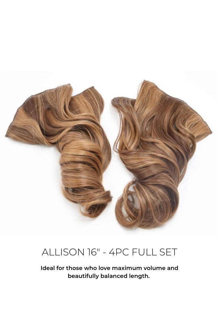 Allison - 16" Clip-In Futura Hair Extension Set Hair Extension Soho Style