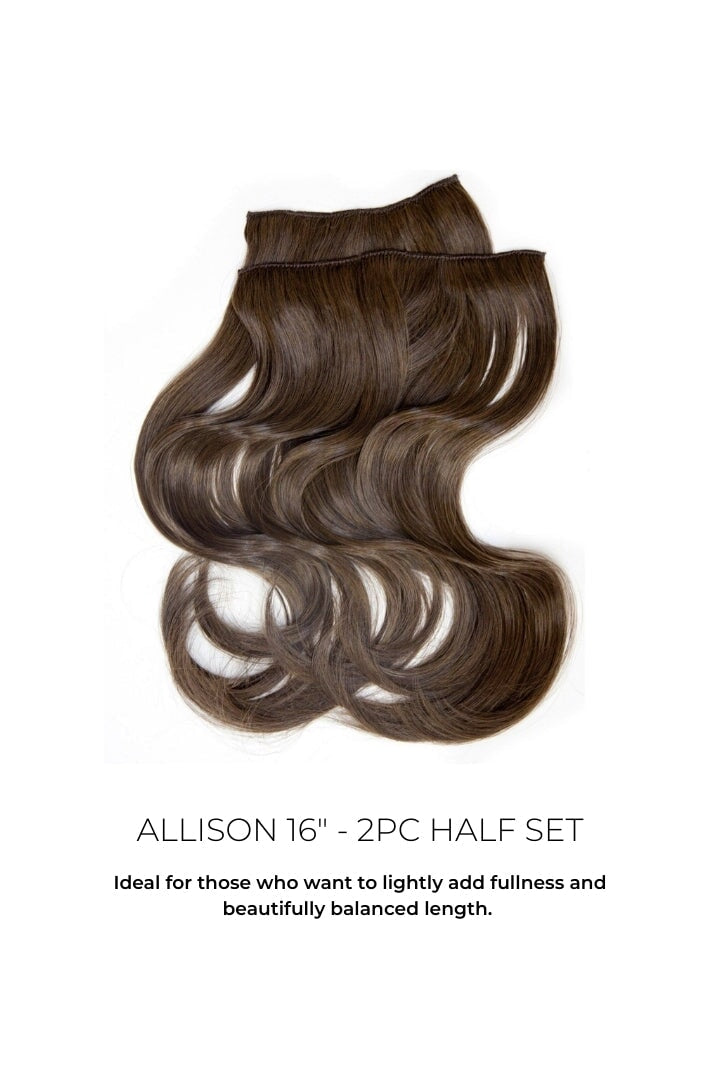 Allison - 16" Clip-In Futura Hair Extension Set Hair Extension Soho Style
