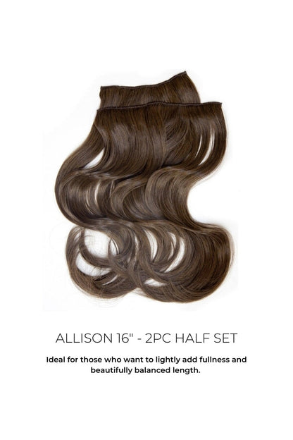 Allison - 16" Clip-In Futura Hair Extension Set Hair Extension Soho Style
