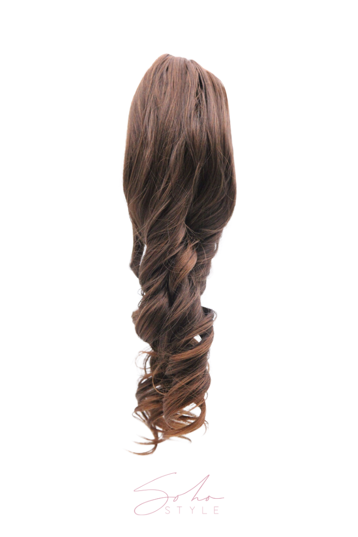 Erin - 20" Futura Long & Wavy  Jaw Clip-In Ponytail Extension