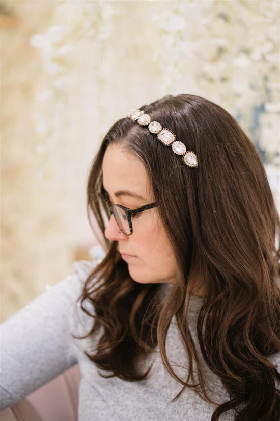 Crystal Decorated Headband Headband Soho Style