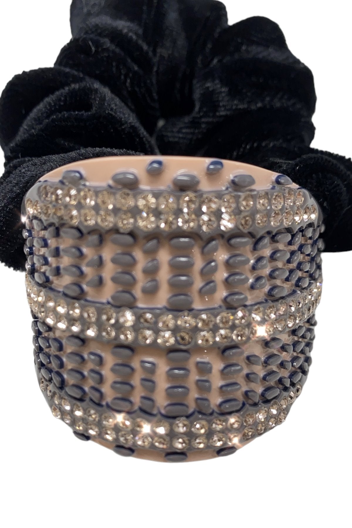 Chic Oval Decorative Ponytail Holder Ponytail Holder Soho Style