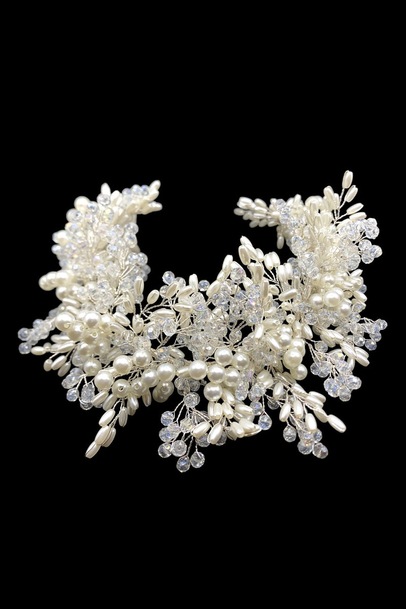 Pearl and Crystal Comb Wedding Sale