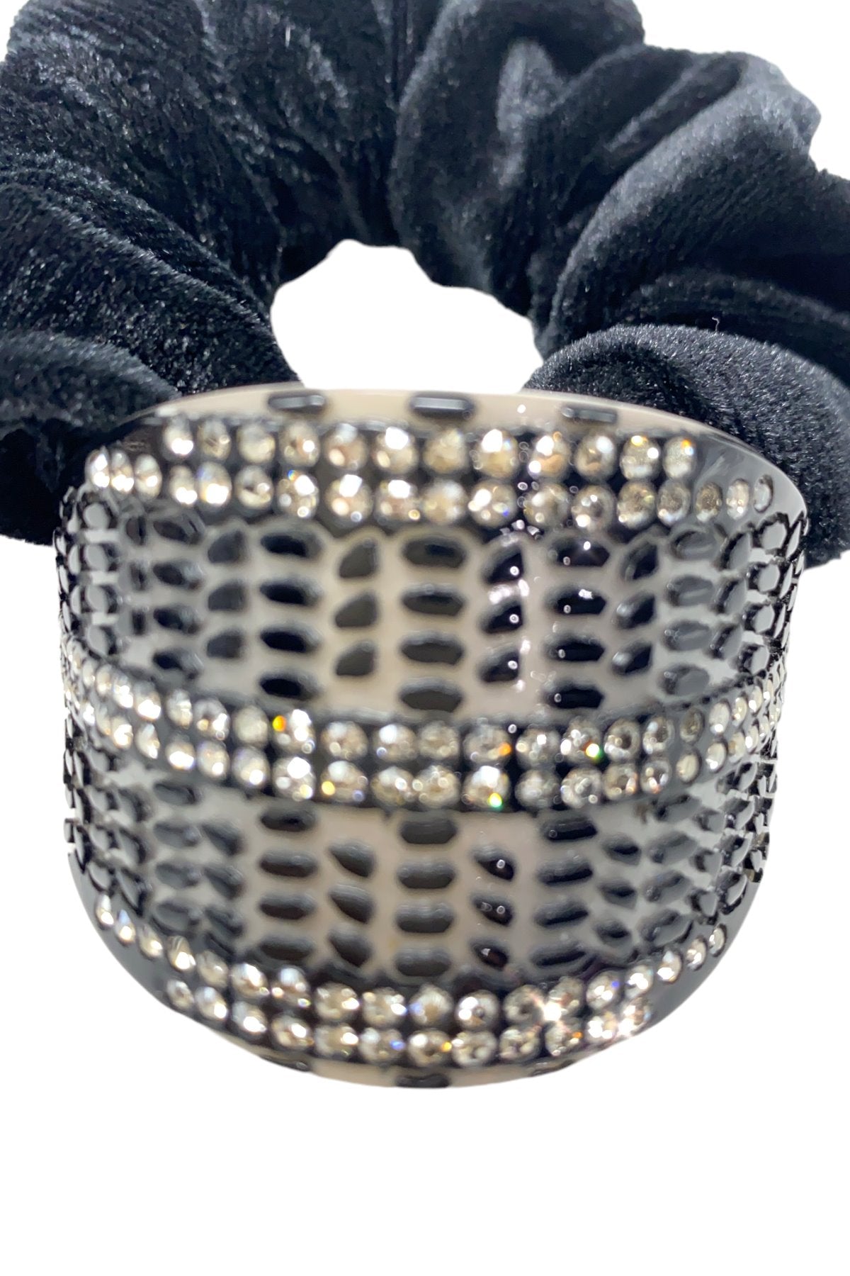 Chic Oval Decorative Ponytail Holder Ponytail Holder Soho Style