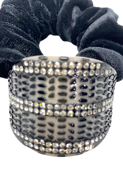 Chic Oval Decorative Ponytail Holder Ponytail Holder Soho Style
