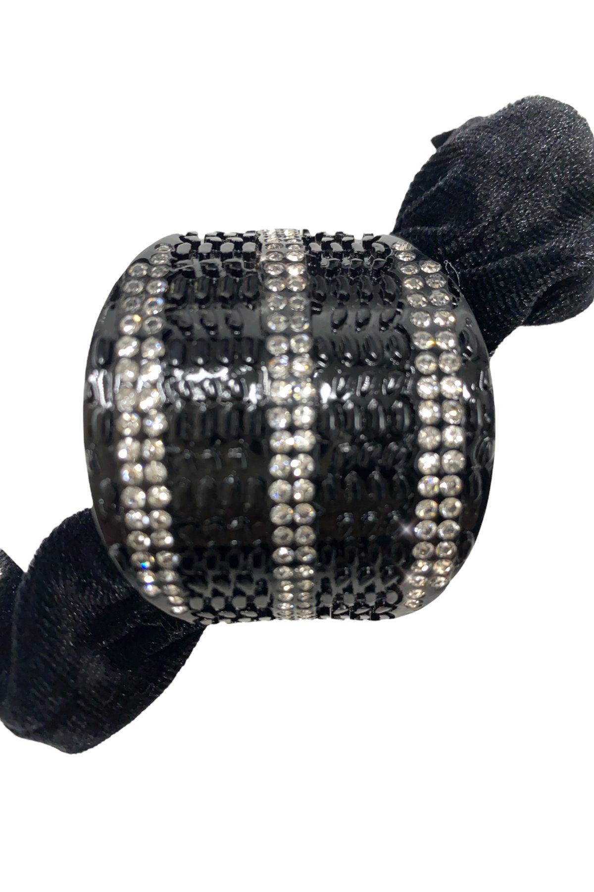 Chic Oval Decorative Ponytail Holder Ponytail Holder Soho Style