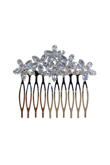 Mini Crystal Flowers Comb Pair Wedding Sale