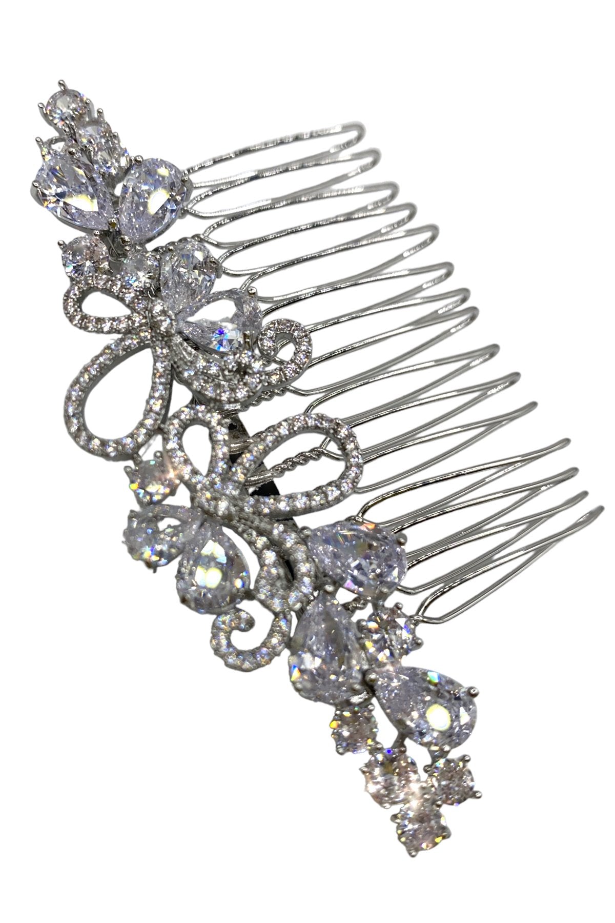 Abstract Flower Comb Wedding Sale