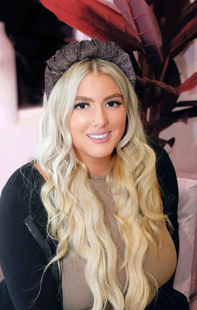 [FINAL SALE] Sparkling Velvet Headband Hair Accessorie Soho Style