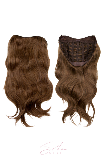 Jeanne - 22" U-Part Wig Human Hair Extension