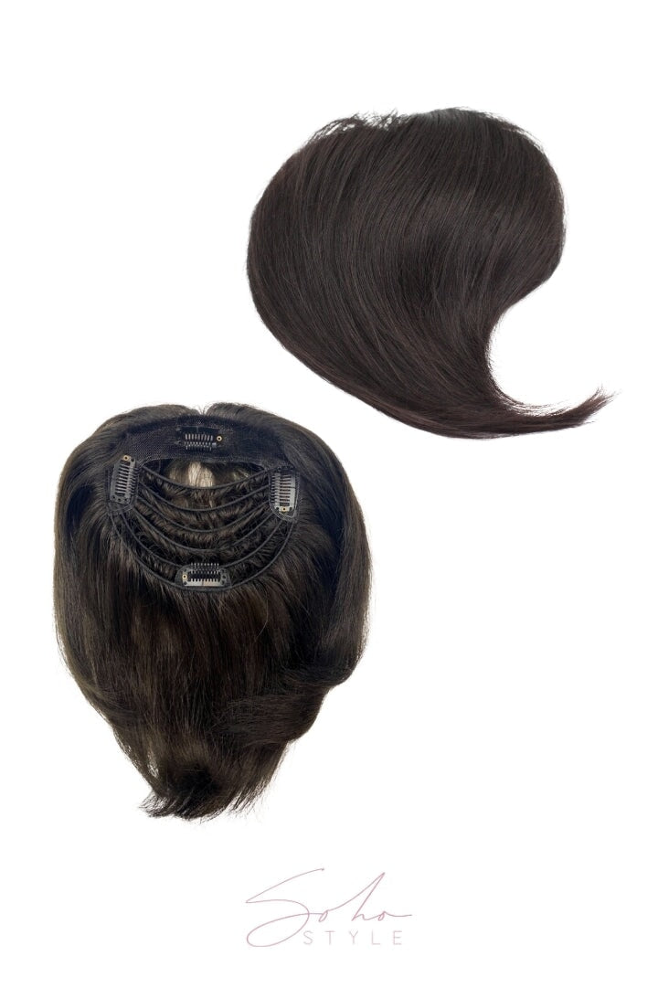 Lucy - 13" Human Hair Volume Topper Extension Hair Extension Soho Style