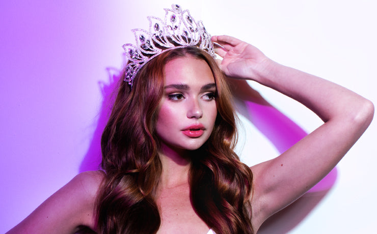 quinceanera prom wedding crowns tiaras 