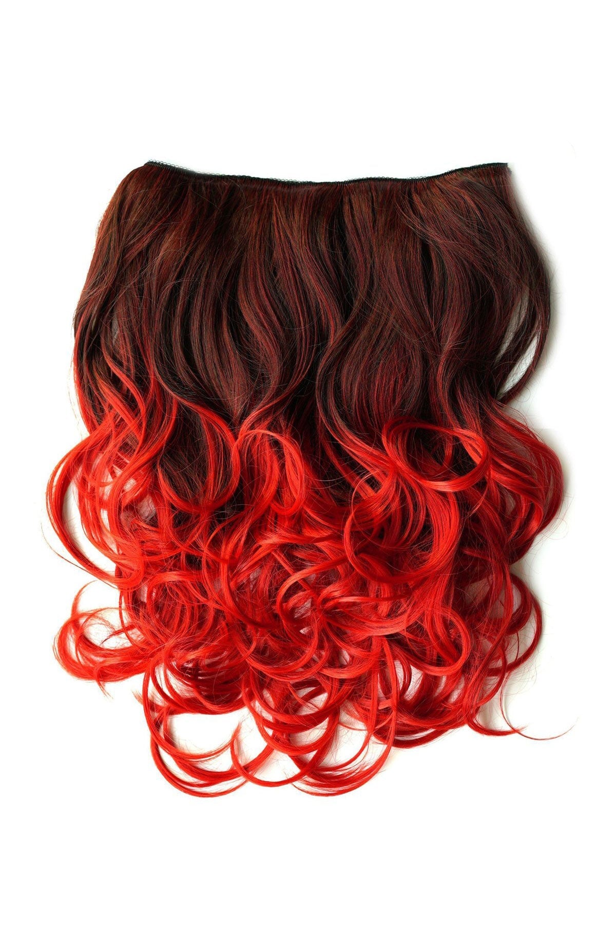 Pink/Red Tone Ombre Halo Extensions – Soho Style