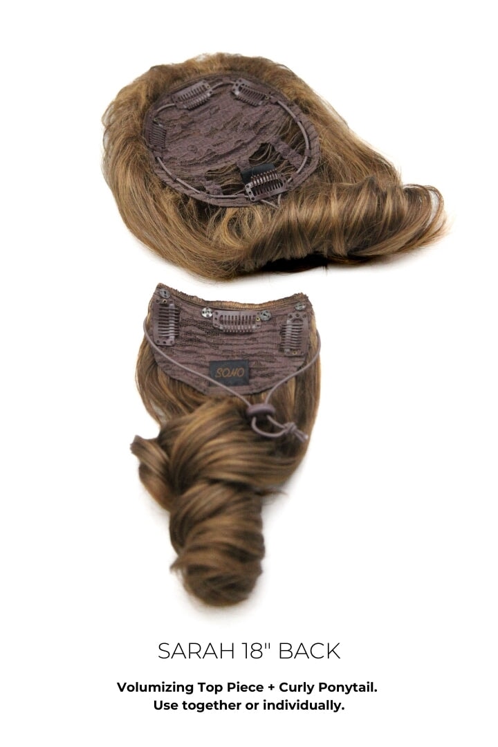 Sarah - 18'' Futura Hair Volume Topper Extension Hair Extension Soho Style