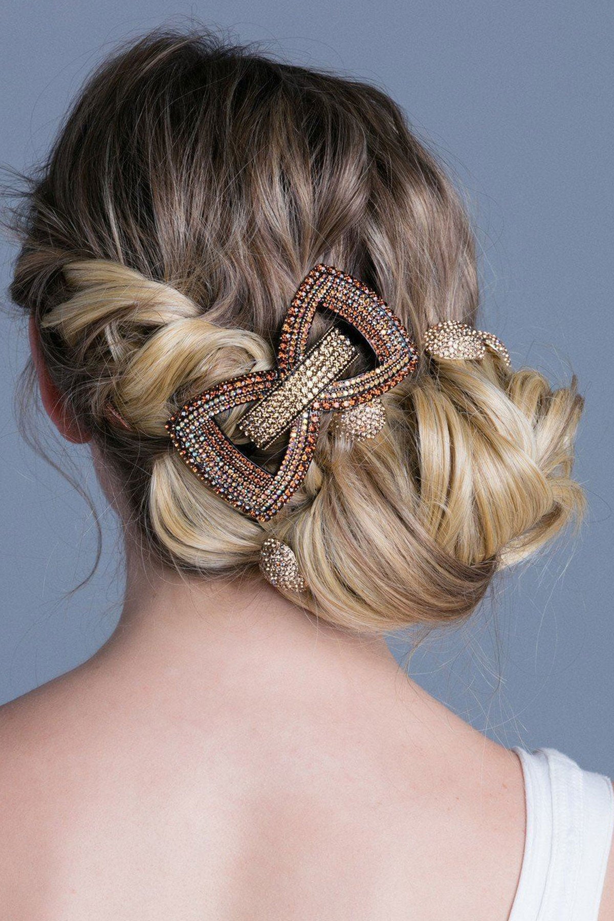 Crystal Mushroom Hair Stick Stick Soho Style