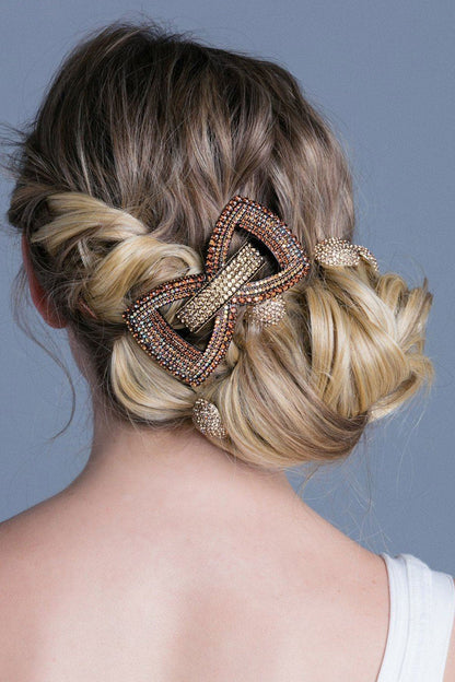 Crystal Mushroom Hair Stick Stick Soho Style