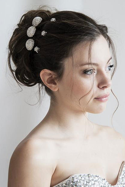 Crystal Mushroom Hair Stick Stick Soho Style