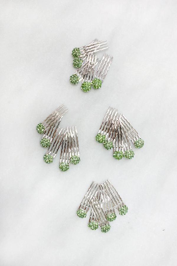 Crystal Cluster Mini Hair Comb Hair Comb Soho Style