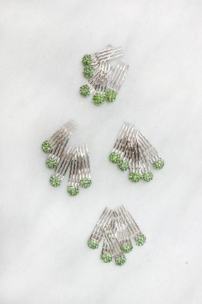 Crystal Cluster Mini Hair Comb Hair Comb Soho Style