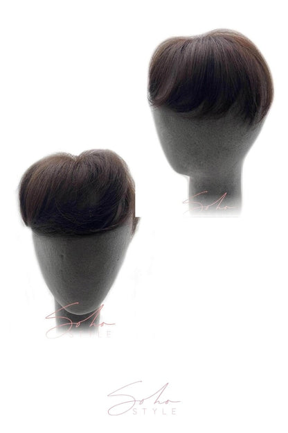 Tyler - 7" Futura Short Hair Top Piece Hair Extension Soho Style
