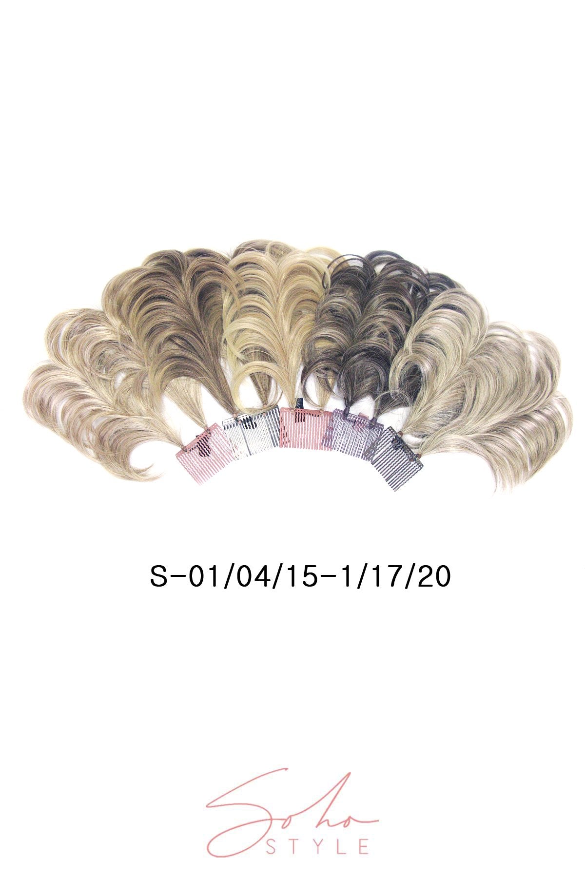 Tiffany - Short Wired Updo Extension Hair Extension Soho Style