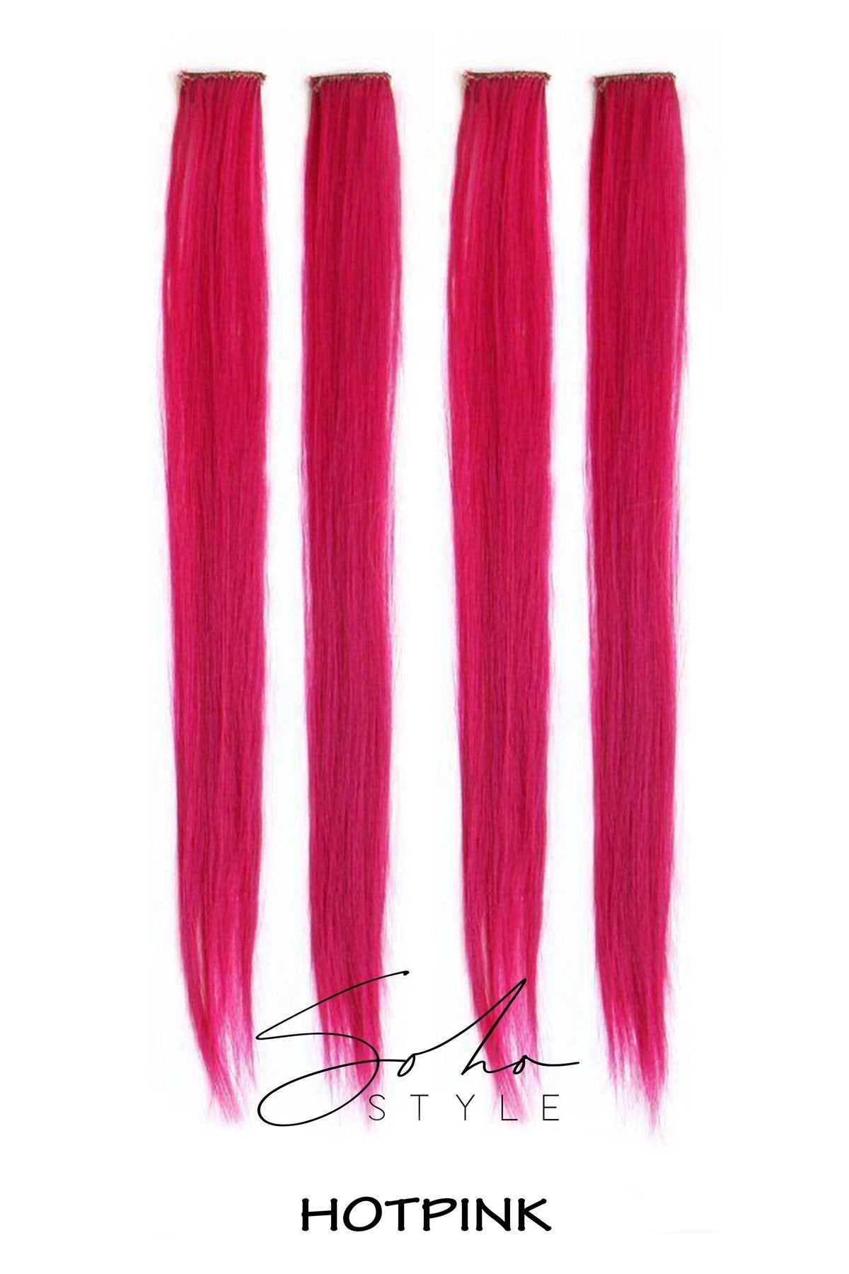 Highlight Color Clip Extensions Set Hair Extension Soho Style