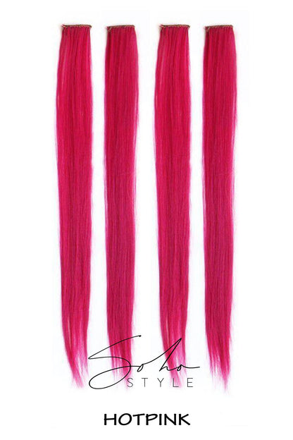 Highlight Color Clip Extensions Set Hair Extension Soho Style