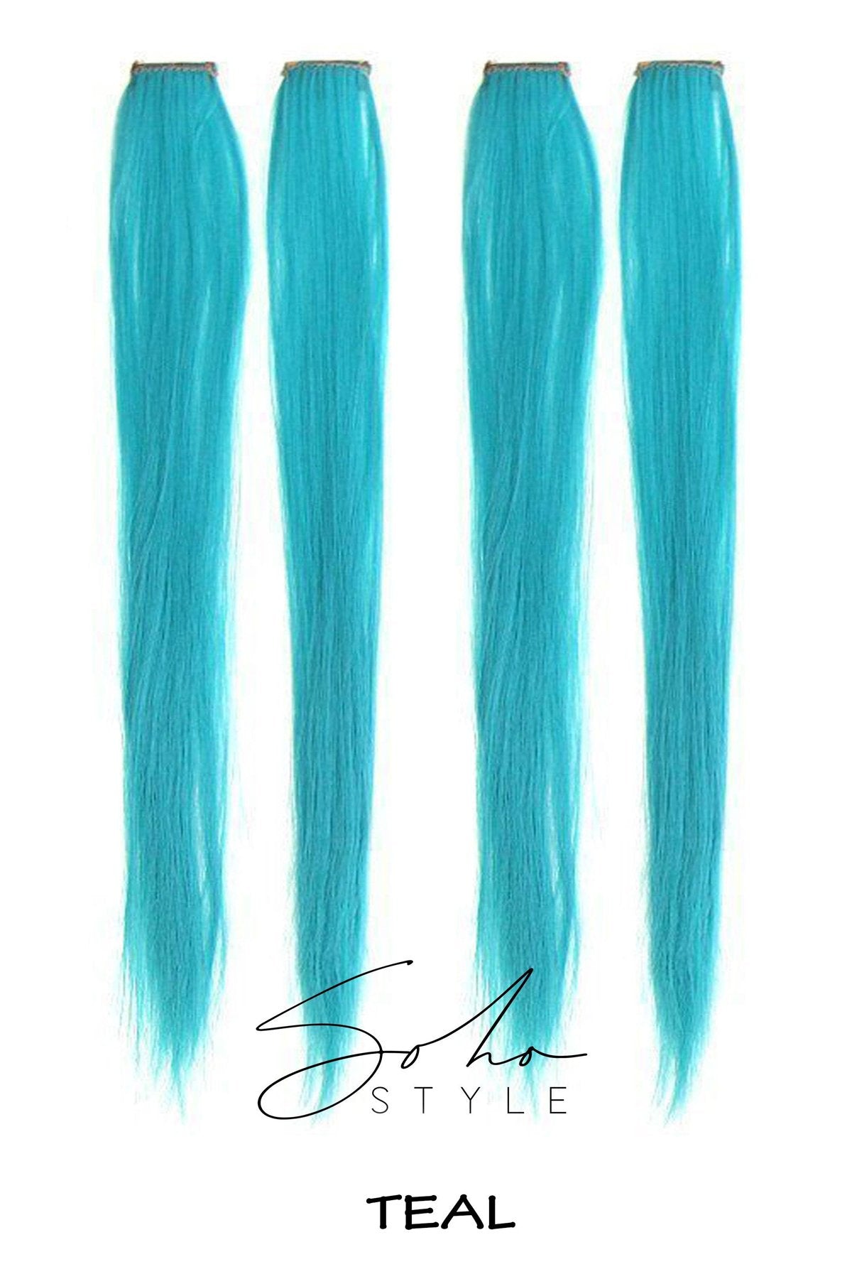 Highlight Color Clip Extensions Set Hair Extension Soho Style
