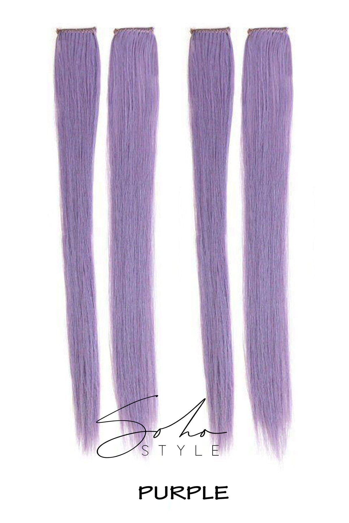 Highlight Color Clip Extensions Set Hair Extension Soho Style