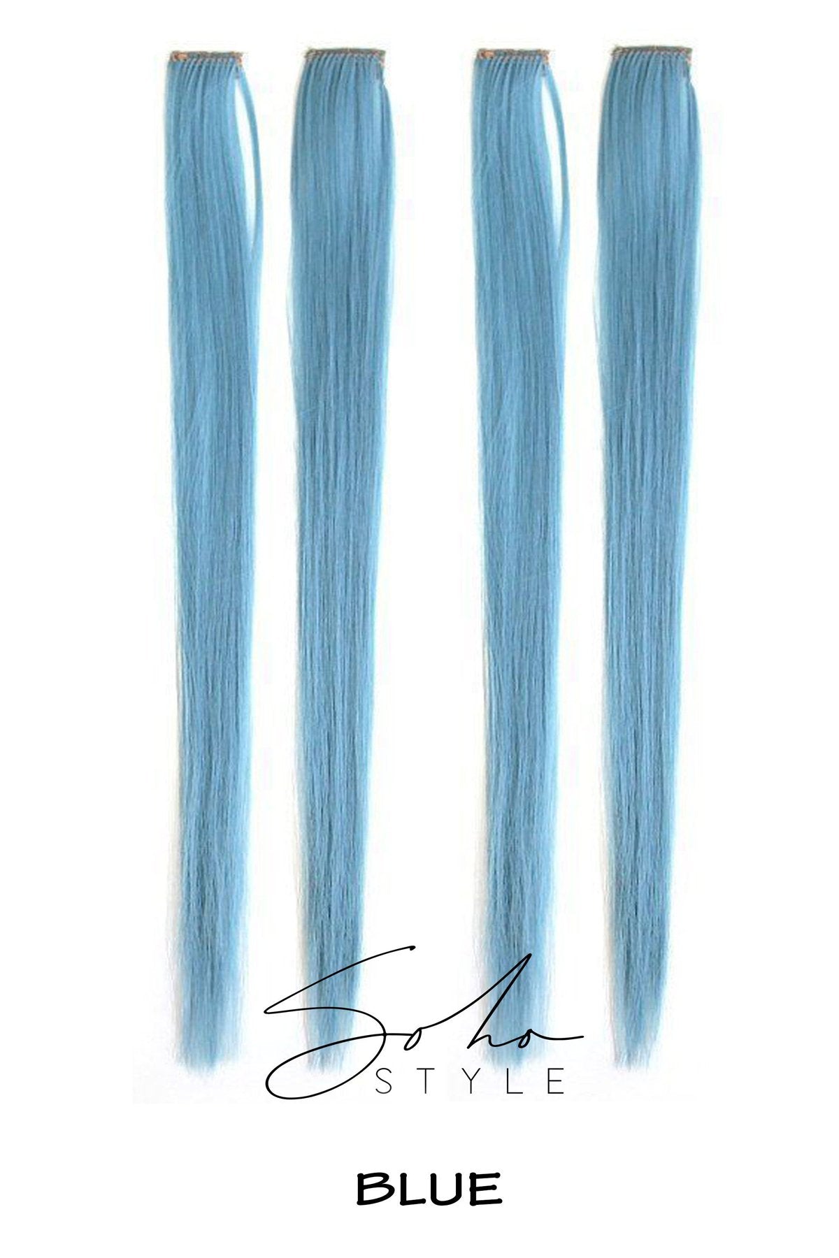 Highlight Color Clip Extensions Set Hair Extension Soho Style