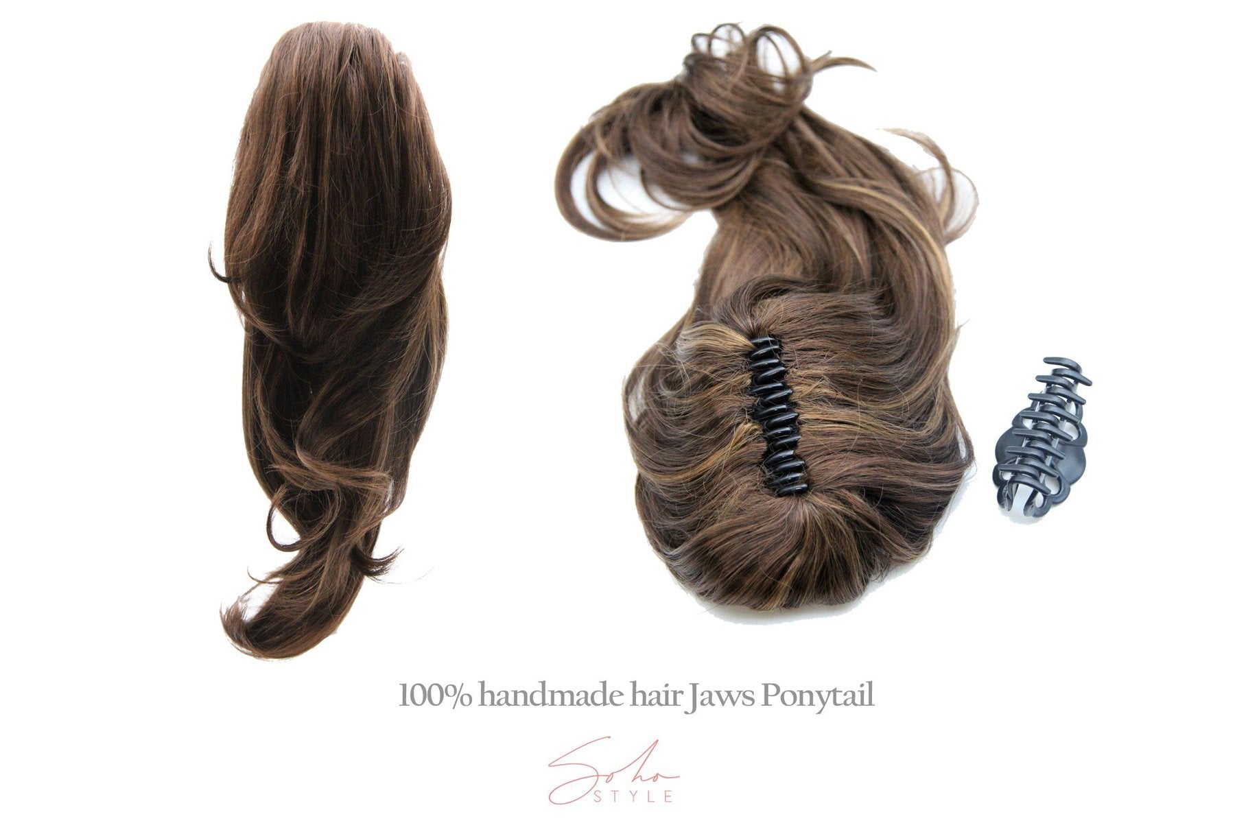 Joann - 19" Futura Jaw Clip-In Ponytail Extension Hair Extension Sale
