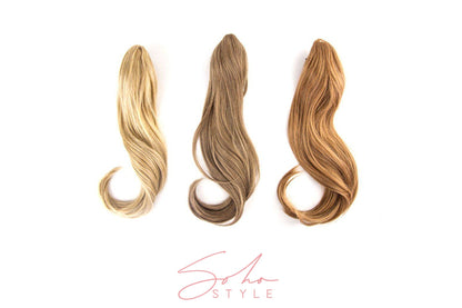Meghan - 18'' Futura Jaw Clip-In Ponytail Extension Hair Extension Soho Style