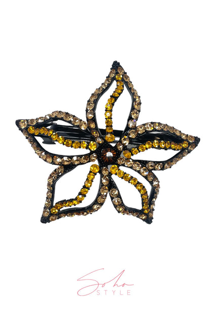 Starfish Flower Barrette Barrette Soho Style