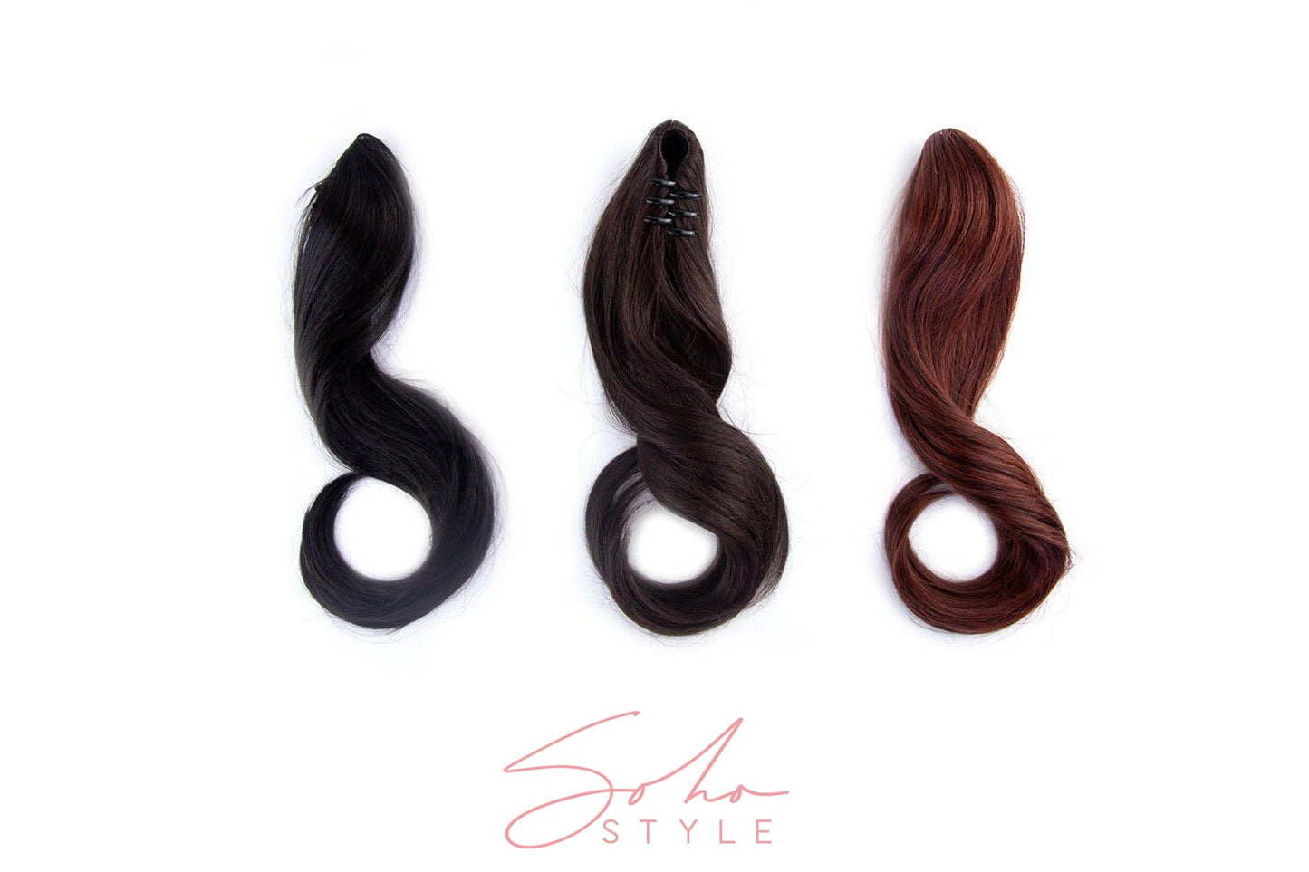 Meghan - 18'' Futura Jaw Clip-In Ponytail Extension Hair Extension Soho Style