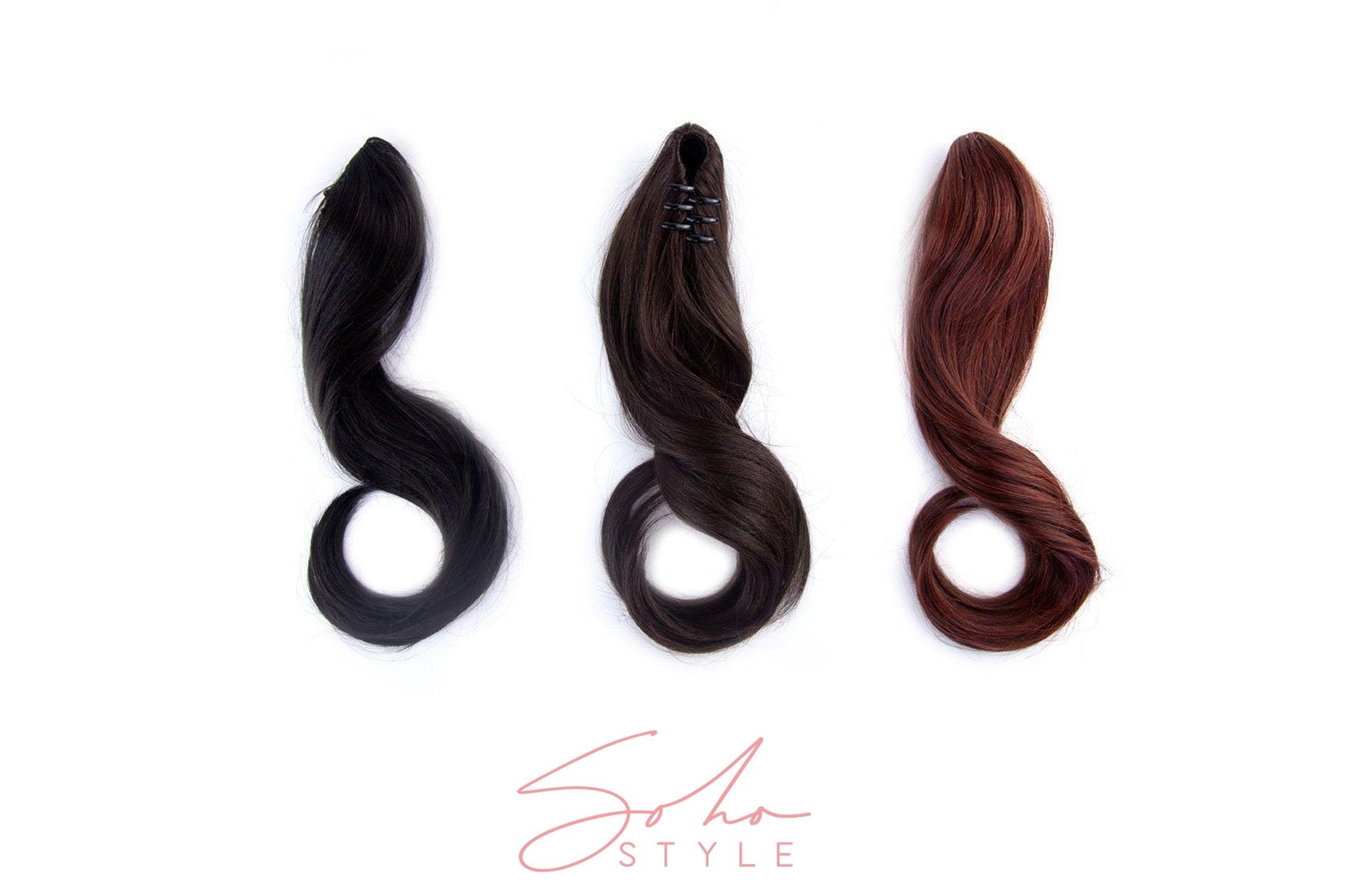 Meghan - 18'' Futura Jaw Clip-In Ponytail Extension Hair Extension Soho Style