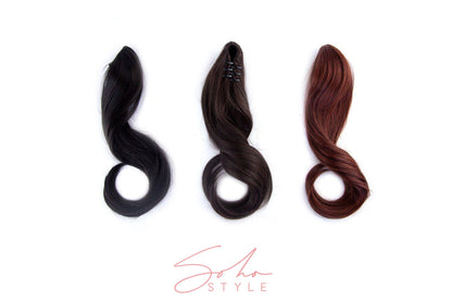 Meghan - 18'' Futura Jaw Clip-In Ponytail Extension Hair Extension Soho Style
