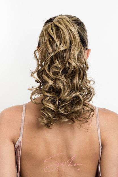 Miley - 18" Futura Curly Wrap-Around Ponytail Extension Hair Extension Sale