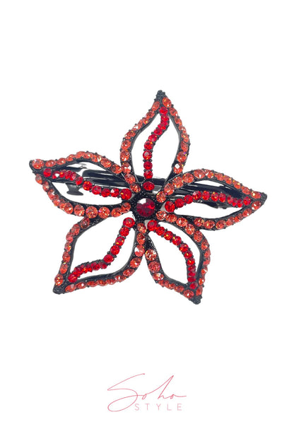 Starfish Flower Barrette Barrette Soho Style