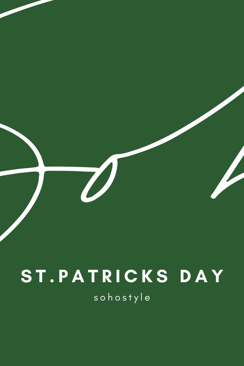 St.Patrick's day green collection Soho Style