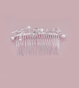 Blooming Spring Pearls Comb