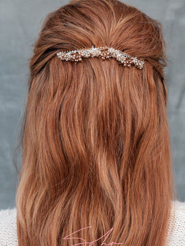 Mirabelle Crystal Hair Comb