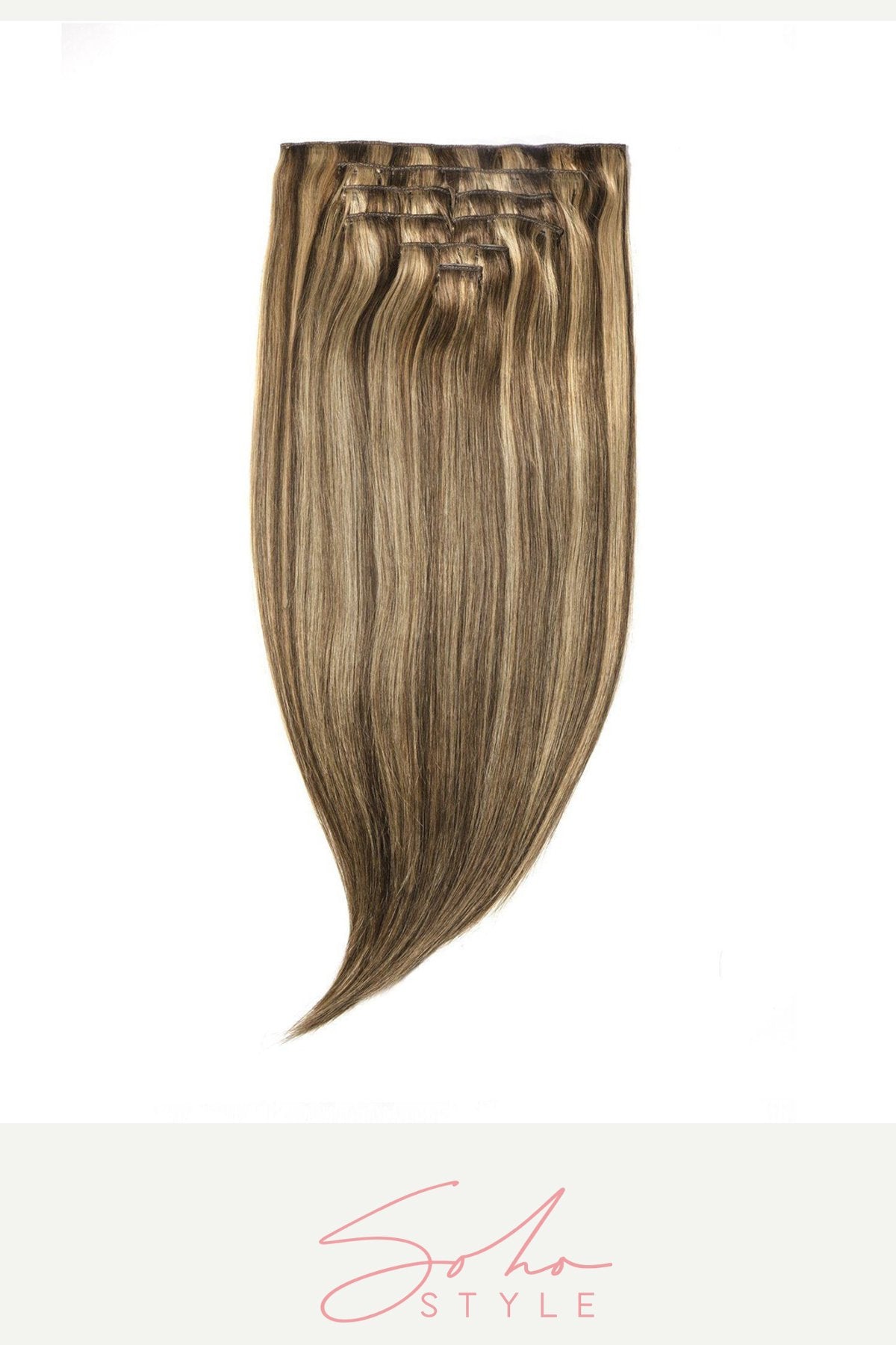 Seven Sisters 15",18", 22" Clip-In Human Hair Extensions Hair Extension Soho Style