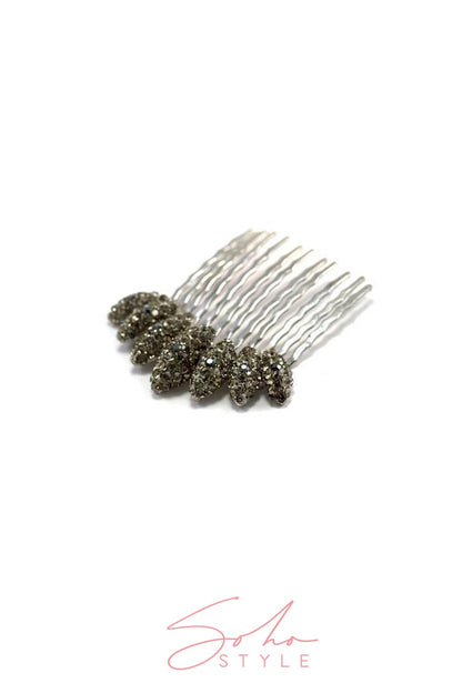 Almond Cluster Crystal Comb (Deluxe Set) value set Soho Style