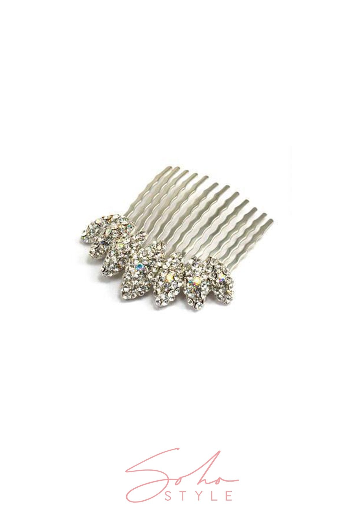 Almond Cluster Crystal Comb (Deluxe Set) value set Soho Style