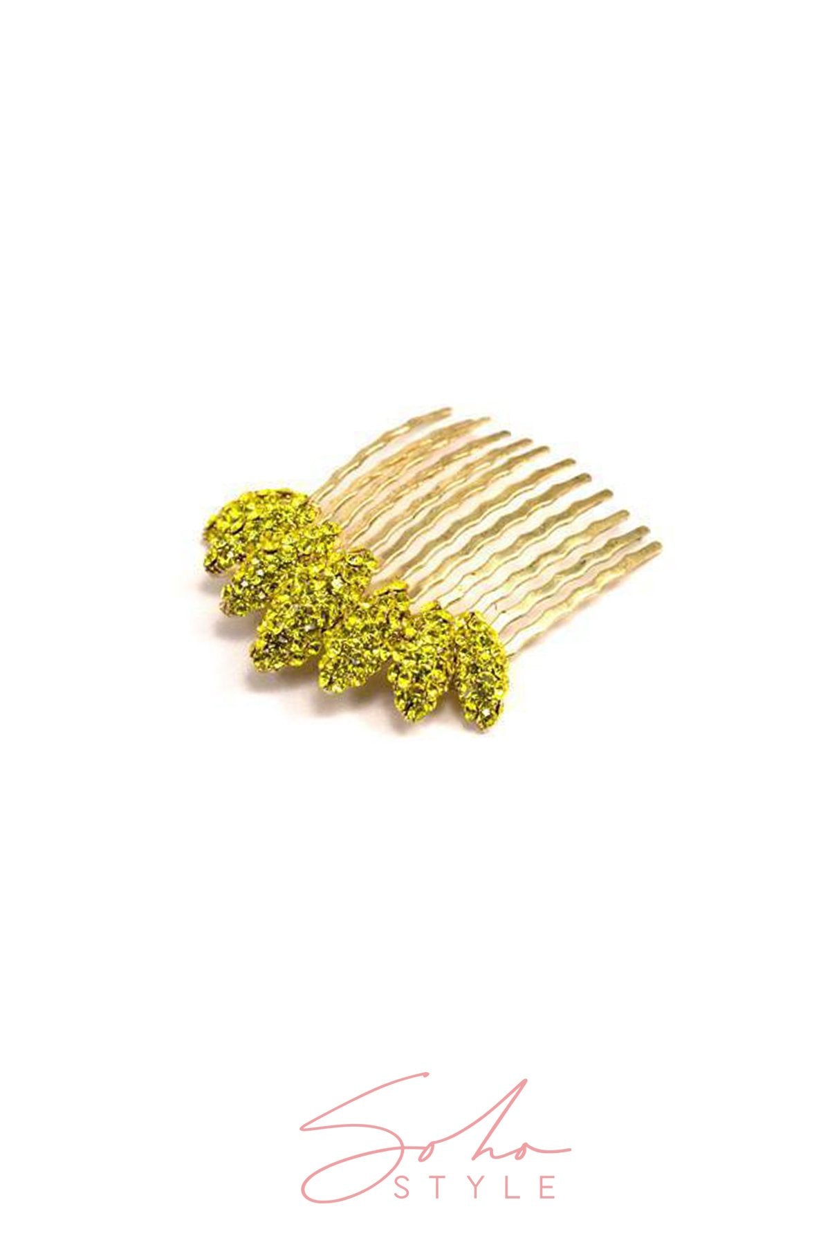 Almond Cluster Crystal Comb (Deluxe Set) value set Soho Style