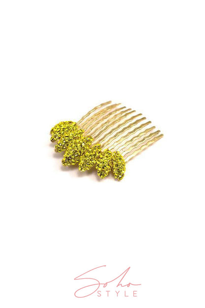 Almond Cluster Crystal Comb (Deluxe Set) value set Soho Style
