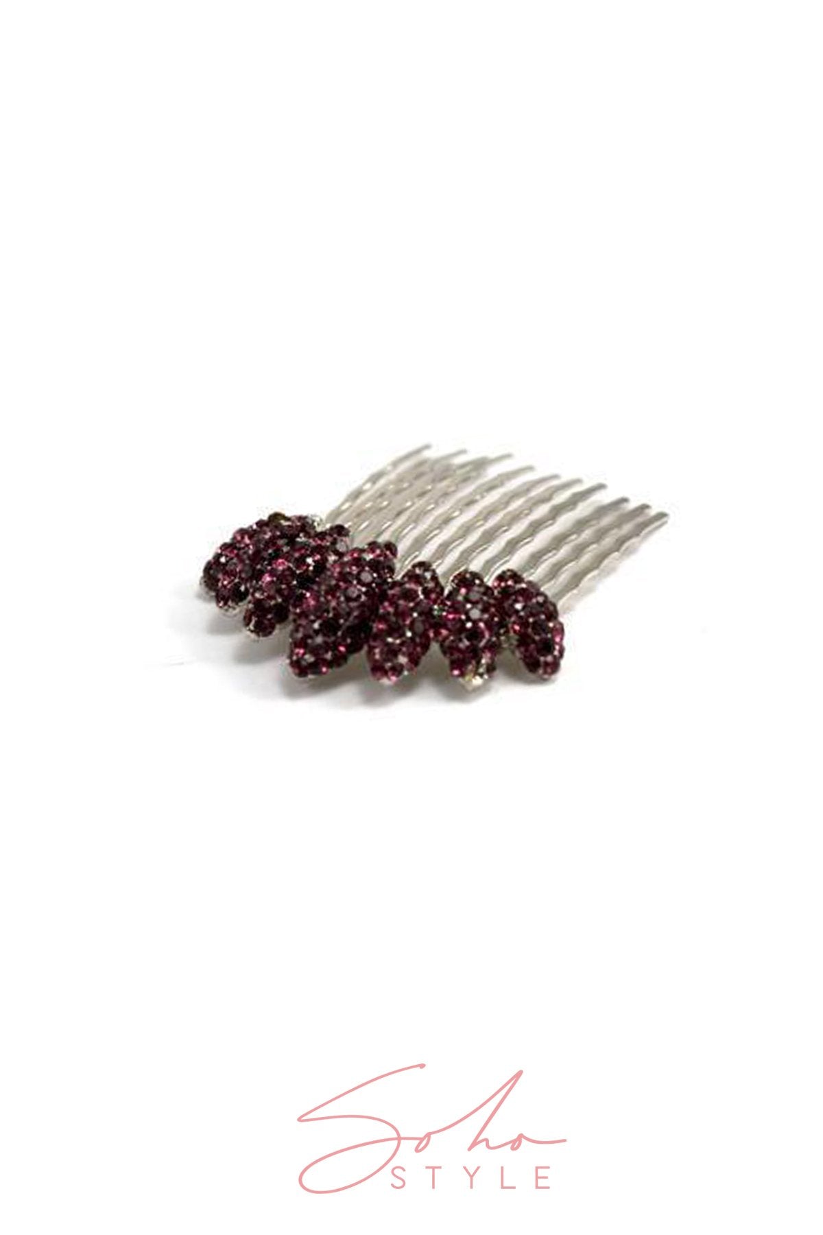 Almond Cluster Crystal Comb (Deluxe Set) value set Soho Style